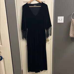 Midnight Hour velvet dress